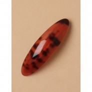 Španga Klasik Oval Rjava