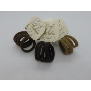 Elastike s silikonom, rjave, 4 kosi - TOP ARTIKEL!