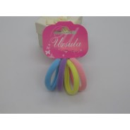 Elastike s silikonom, pastelne barve, 4 kosi - TOP ARTIKEL!