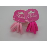 Elastike s silikonom, roza, 4 kosi - TOP ARTIKEL!