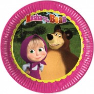 Krožniki Maša in medved (8)