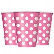 Kozarčki Polka Dot Roza (8)