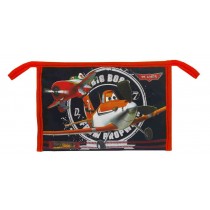 Toaletna torbica Avioni večja črna