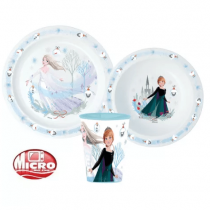 Set za zajtrk Frozen II 03 Melamin, 3 kosi 