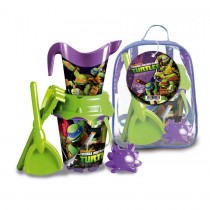 Nahrbtnik s setom za plažo Ninja Želve