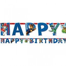 Rojstnodnevni napis Paw Patrol (1)