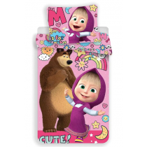 Posteljnina Maša in Medved Cute - na zalogi, dostava takoj!