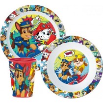 Set za zajtrk Paw Patrol, 3 kosi 