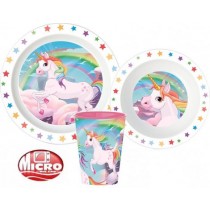 Set za zajtrk Unicorn, 3 kosi 