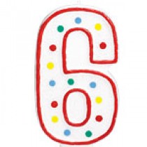 Svečka XL Številka 6 Big