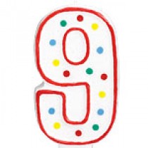 Svečka XL Številka 9 Big