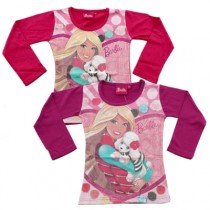 Majica Barbie Pets dolgi rokavi (vel. 92 in 98)